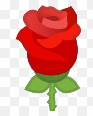 Que Significa La Rosa Roja En Whatsapp - Emoji Png