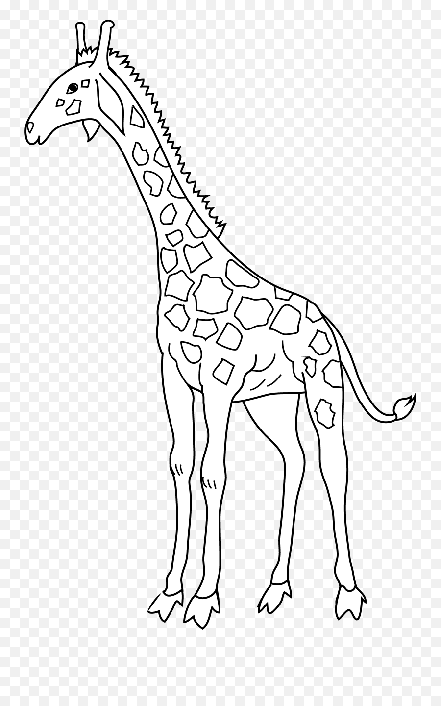 Lion Clipart Giraffe Lion Giraffe Transparent Free For - Giraffe Emoji,Giraffe Emoji.com