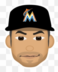 Miami Marlins On Twitter Bucs Get One Back In The 2nd To - Giancarlo Stanton Face Cartoon Emoji,Lg Emojis