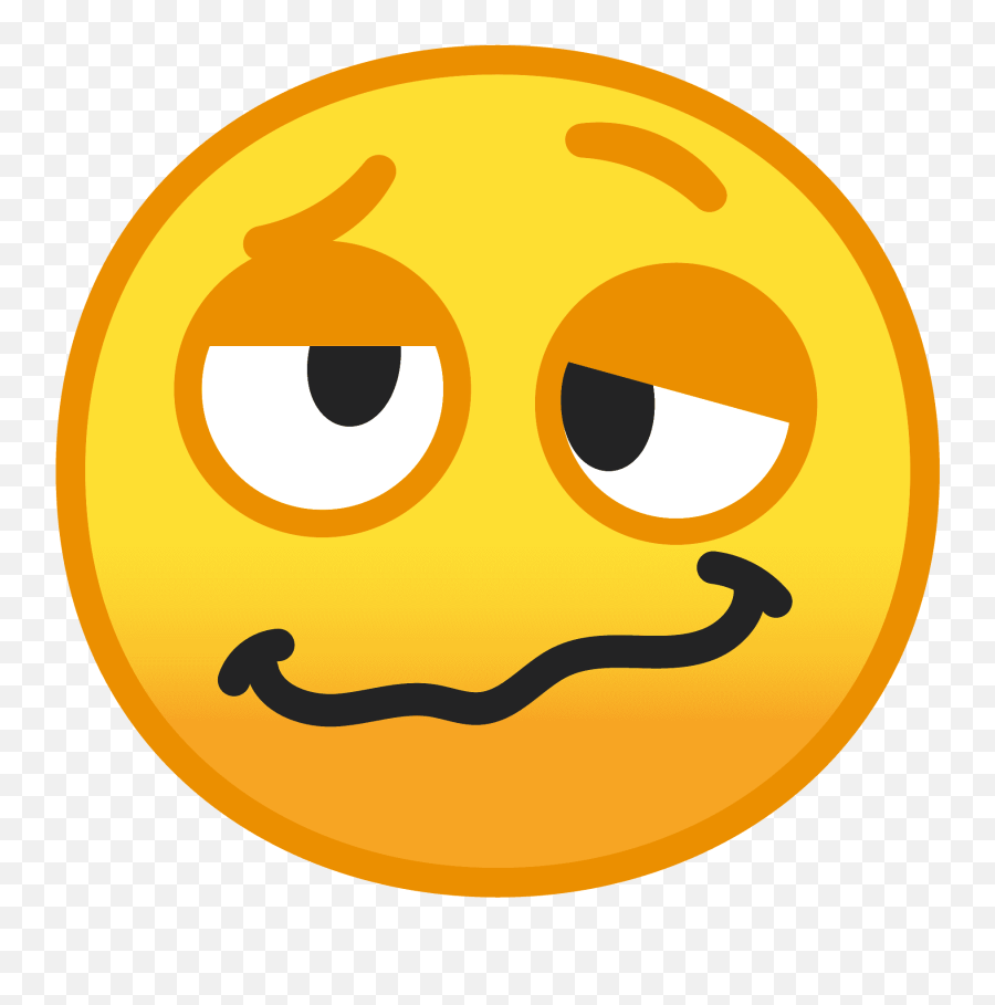 Woozy Face Emoji Clipart - Android Woozy Face,Nauseated Emoji