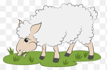 Sheep Clipart - Clipart Image Of Sheep Emoji,Lamb Emoji