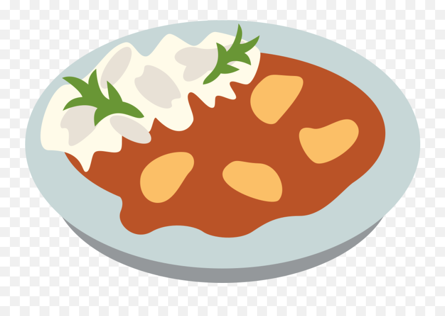 Emojione 1f35b - Food Curry Cartoon Emoji,Food Emojis