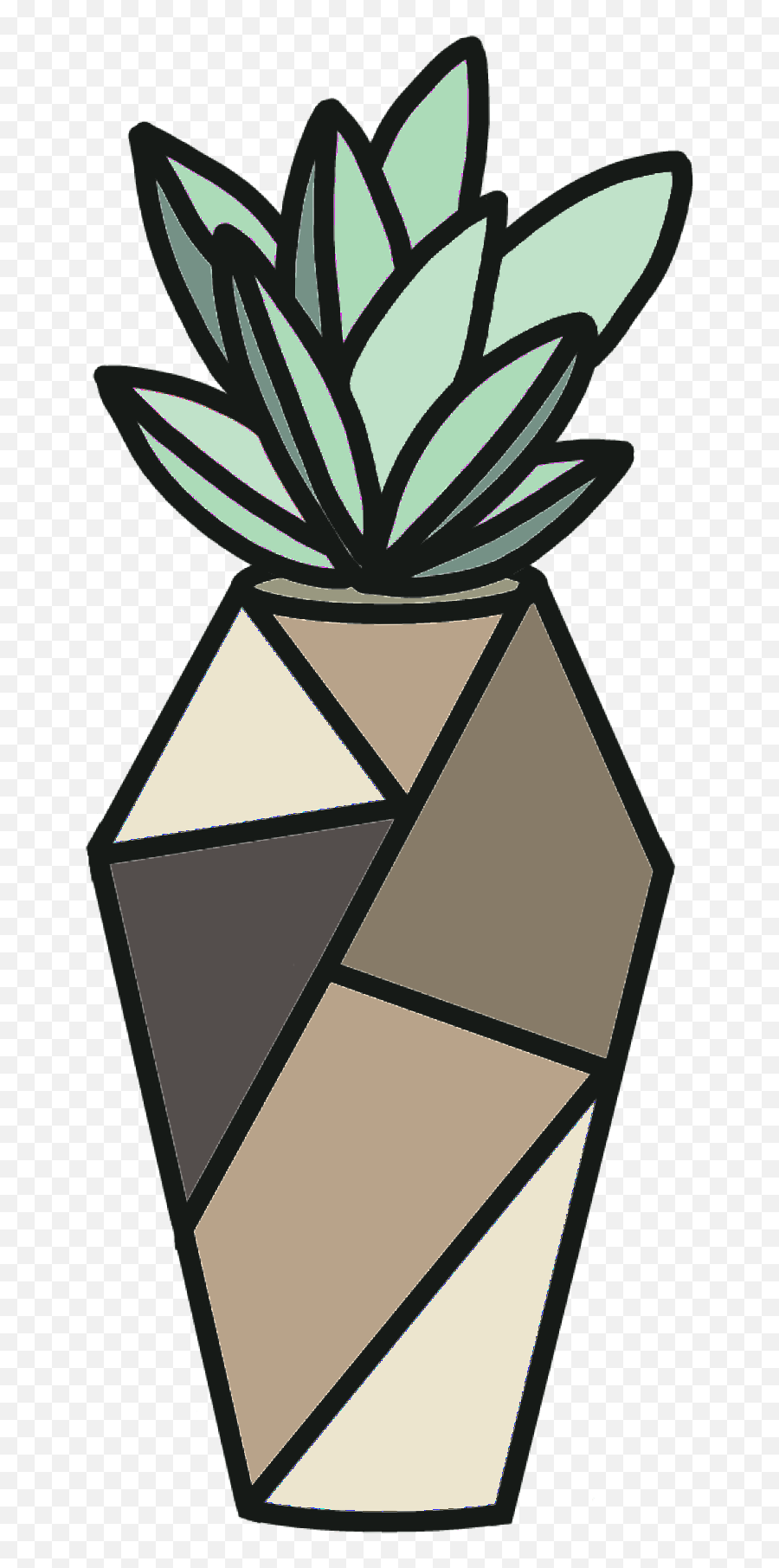 Plant Cactus Terrarium Sticker - Nature Stickers Png Transparent Background Emoji,Succulent Emoji