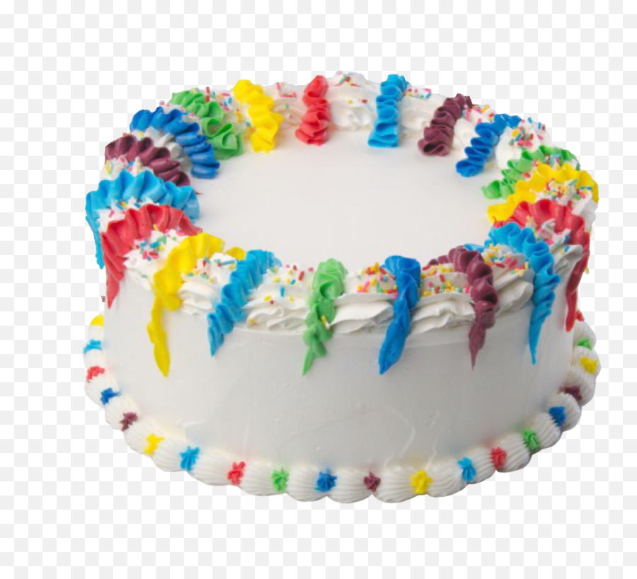 Birthday Cake Confetti Party Rainbow Rainbowcore Partyc - Rainbow Colour Birthday Cake Emoji,Emoji Birthday Cake
