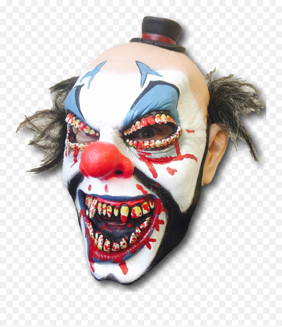 Clown Face Transparent Png Clipart - Clown Scary One Emoji,Scary Clown Emoji