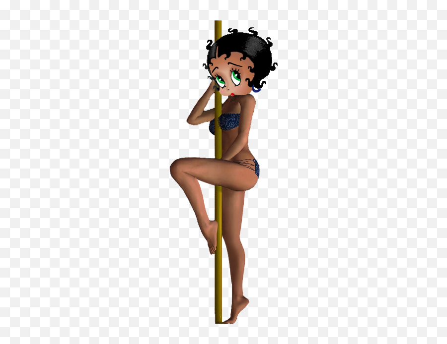 Pole Dancing Betty - Betty Boop Pole Dance Emoji,Pole Dancer Emoji