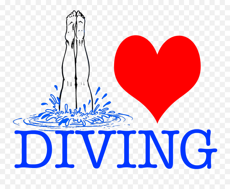 I Love To Springboard Diving That Is - Springboard Diving Logos Emoji,Swimming Emoji
