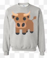 Bull Emoji Sweatshirt - Land Rover Ugly Christmas Sweater,Ox Emoji
