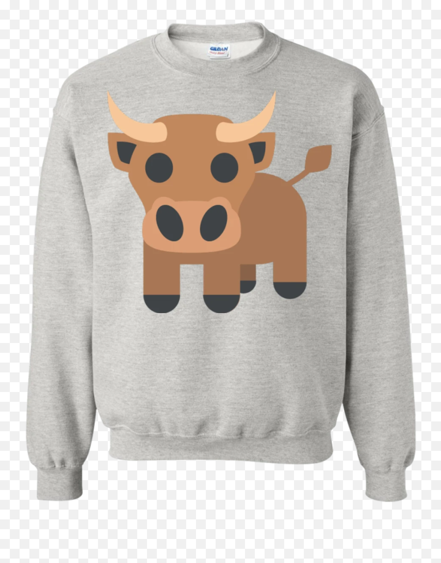 Bull Emoji Sweatshirt - Land Rover Ugly Christmas Sweater,Ox Emoji