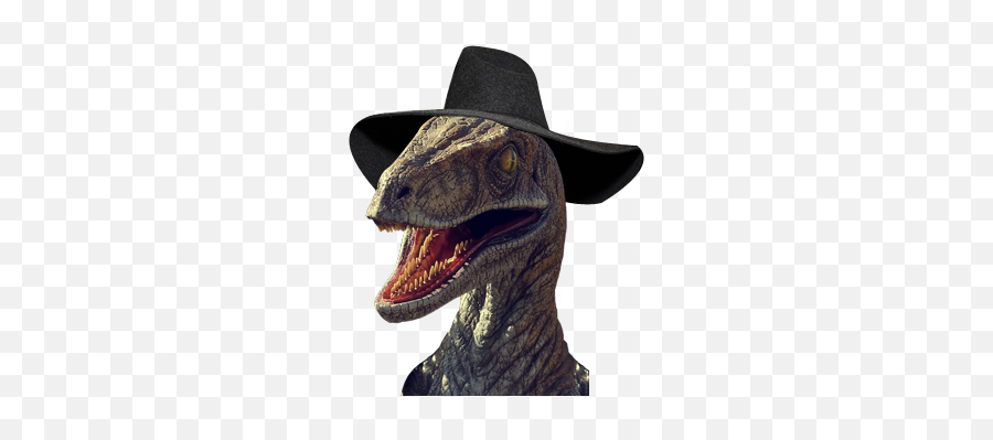 The Magic Of The Internet - Velociraptor In A Suit Emoji,Raptor Emoji