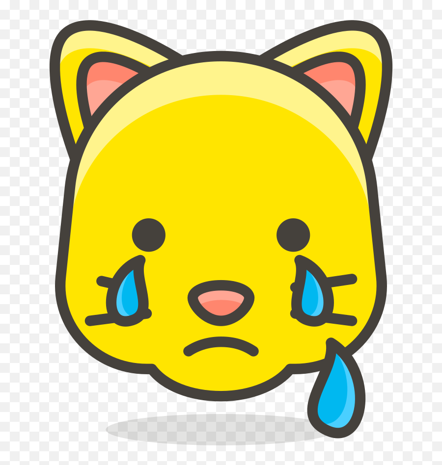 103 - Easy Cat Emoji Drawing,Crying Emoji