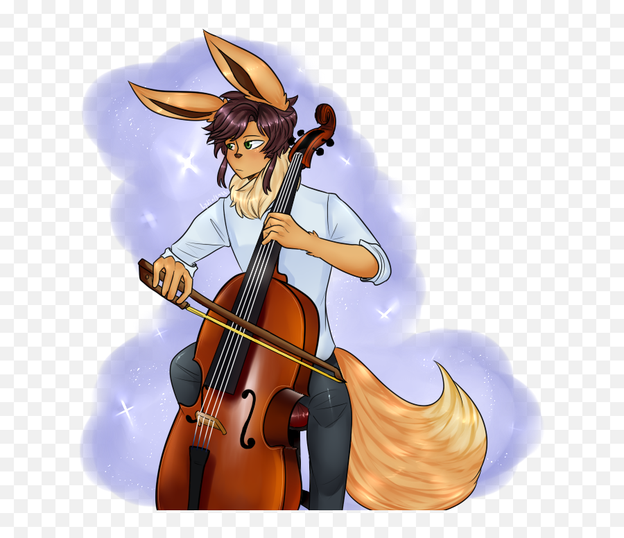 Thats A Bigass Violin - Cartoon Emoji,Violin Emoji