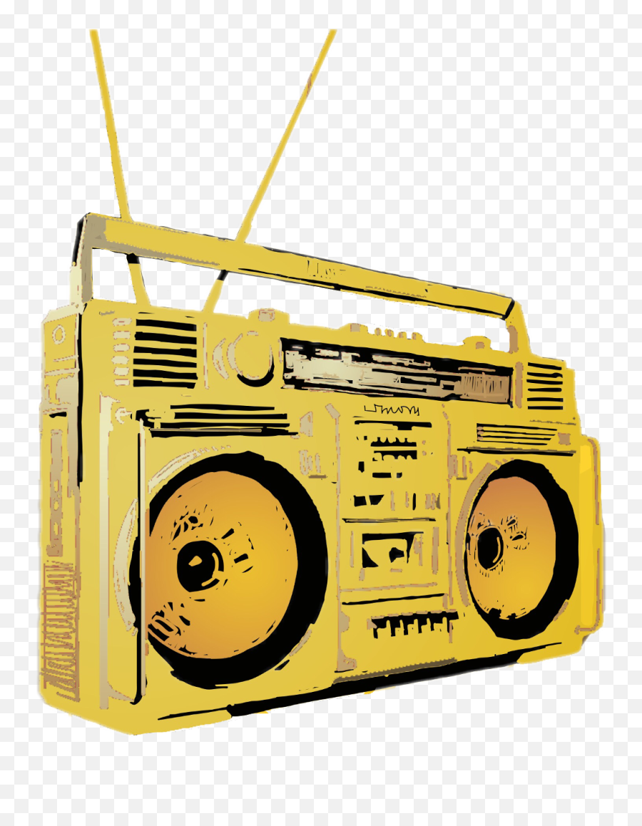 Radiofreetoedit - Boombox Emoji,Radio Emoji