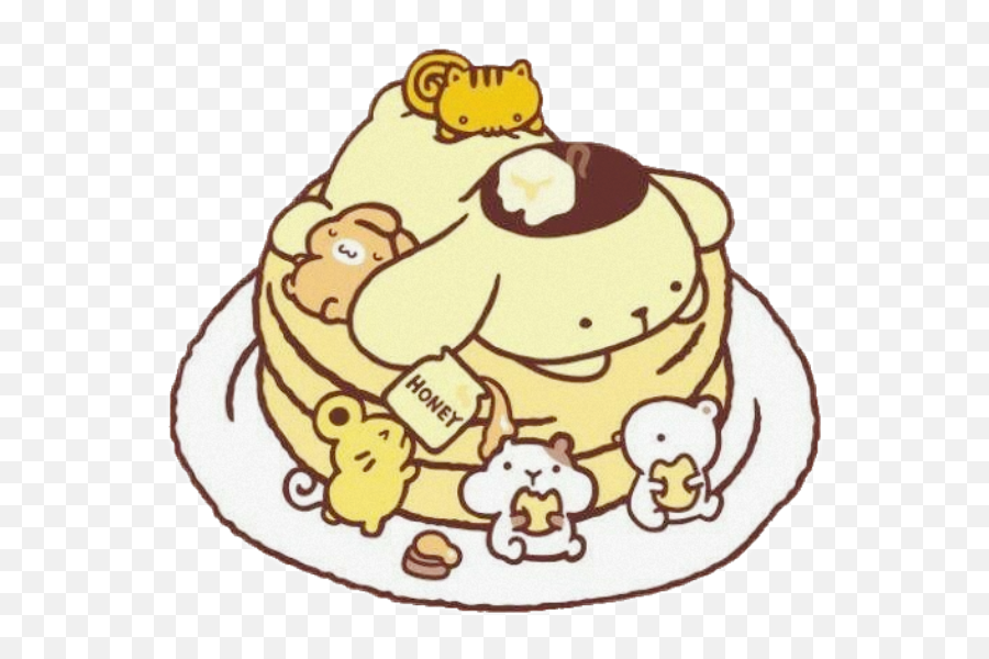 Freetoedit Cute Kawaii Food Sweet Sugar - Pompompurin Cute Emoji,Mouse Rabbit Hamster Emoji