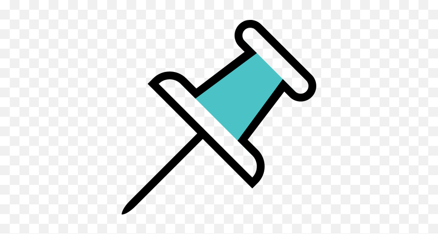 Push Pin Free Icon Of Responsive And - Icono De Push Pin Emoji,Push Pin And Needle Emoji
