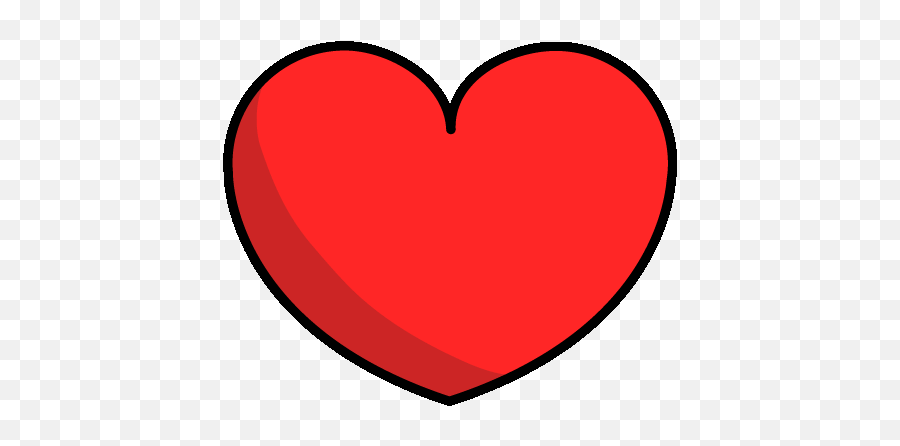 Cute Love Gif - Heart Pop Up Gif Emoji,Animated Beating Heart Emoji