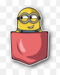 Yellow Man In Pocket Sticker - Illustration Emoji,Wakanda Forever Emoji
