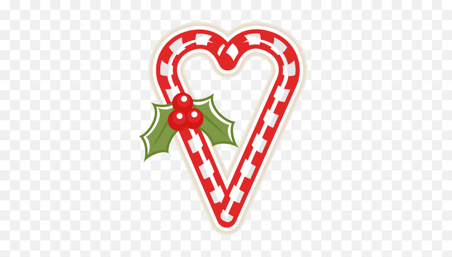 Candy Cane Heart Transparent U0026 Png Clipart Free Download - Ywd Cute Candycane Clip Art Emoji,Candy Cane Emoji