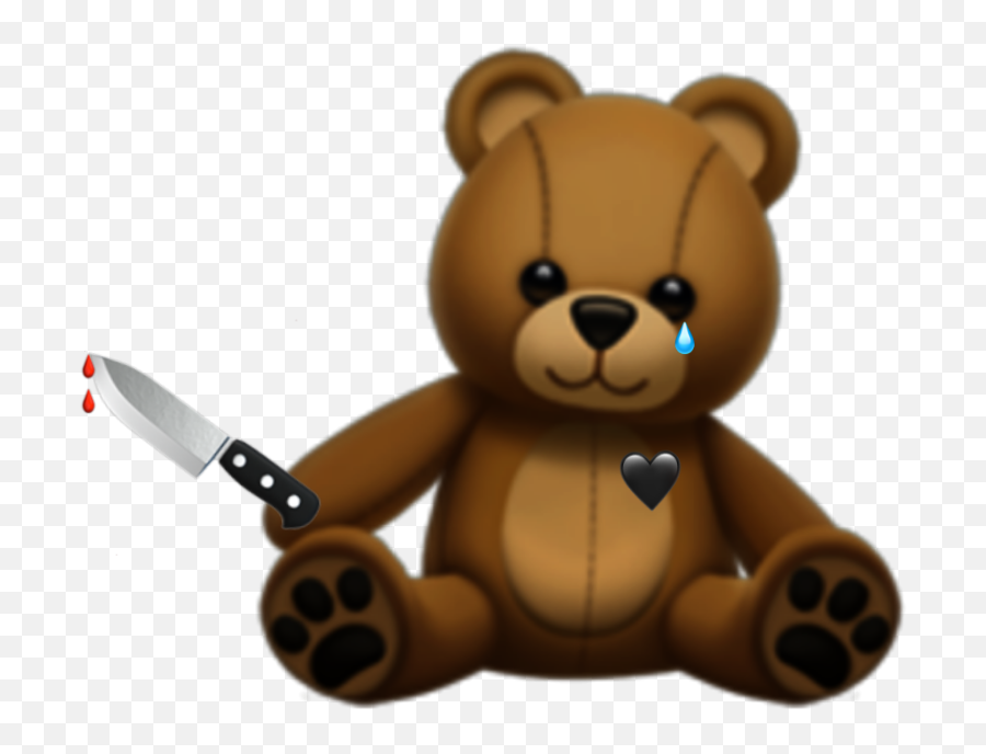 Emoji Iphone Teddybear Aesthetic Grunge - Teddy Bear,Iphone 10.2 Emojis