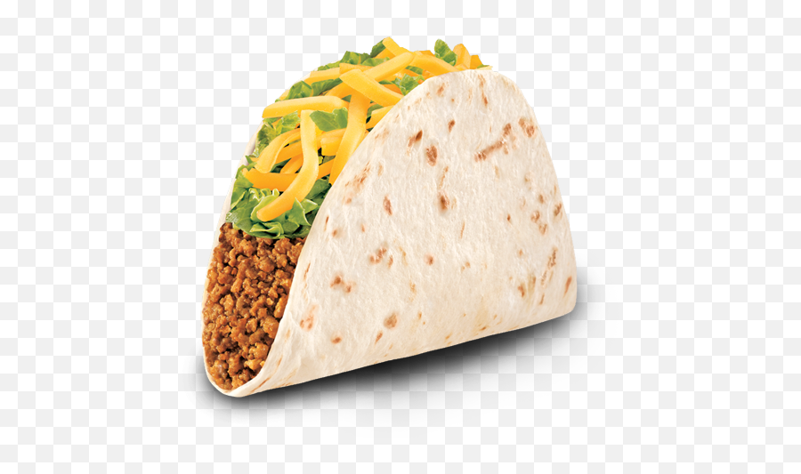 Picture - Taco Bell Taco Transparent Full Size Png Burrito Taco Bell Png Emoji,Bell Emoji Png