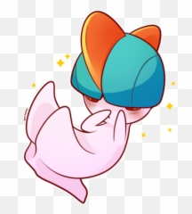 Lionloon Lionblimpsxyz - Blimpstodon Shiny Ralts Fanart Emoji