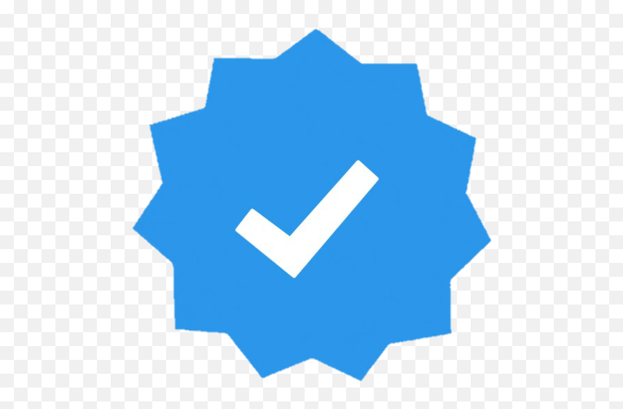 Instagram Verified Badge Transparent Png Clipart Free - Instagram Blue Tick Png Emoji,Blue Check Mark Emoji
