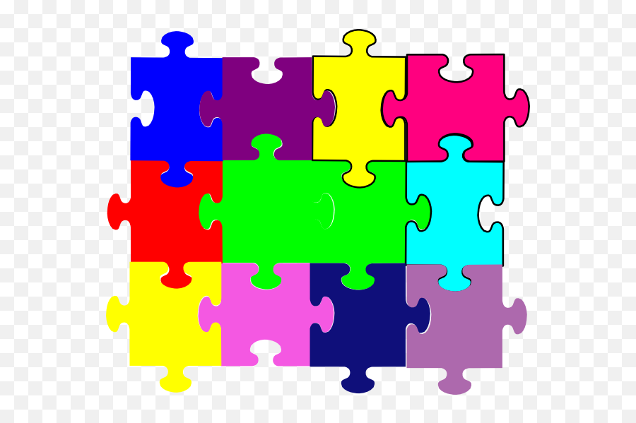 Puzzle Clipart Line Art Puzzle Line Art Transparent Free - Jigsaw Puzzle Clipart Emoji,Emoji Jigsaw Puzzle