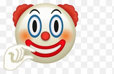 Clown Annoyed Angry Sticker - Emoji