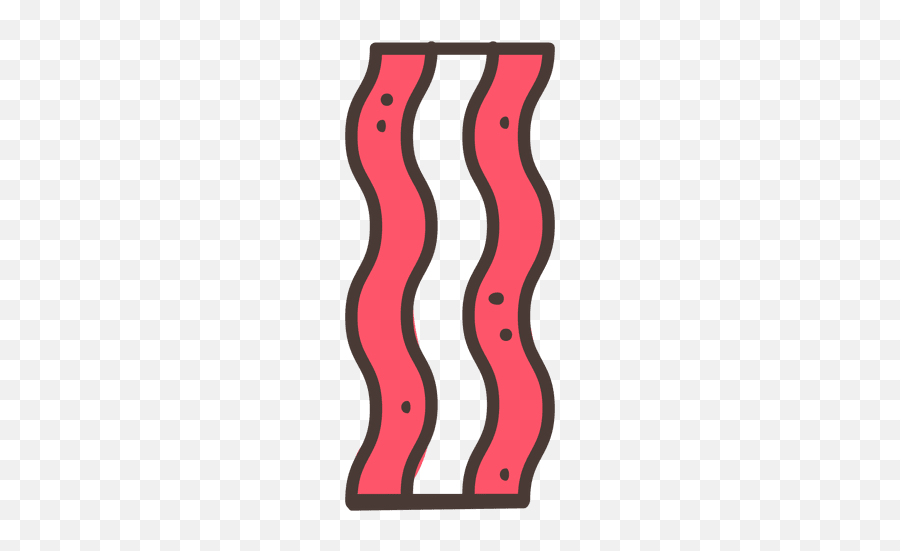 Bacon Clipart Svg Bacon Svg Transparent Free For Download - Cartoon Bacon Png Emoji,Bacon Emoji