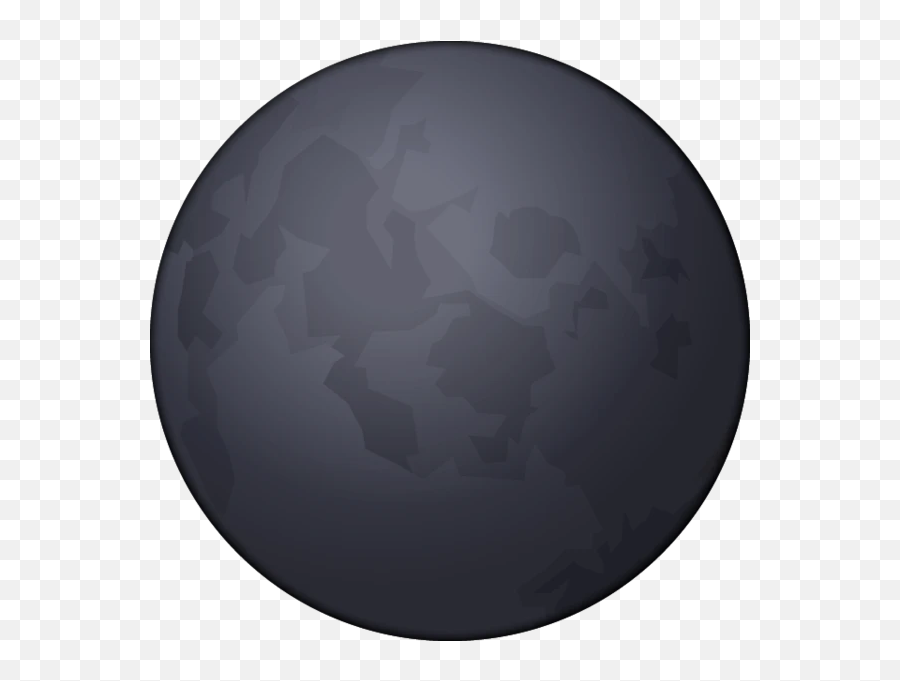 Dark Moon Emoji - Ios Moon Emoji Png,Moon Emoji