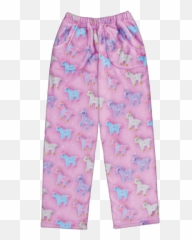 Unicorn And Stars Pants - Plush Pajama Emoji