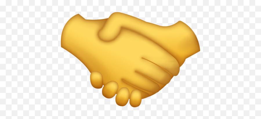 Handshake Emoji Iphone - Shaking Hands Emoji Png,Hand Emoji