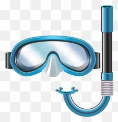 Snorkel Diving Mask Png - Transparent Snorkel Clipart Emoji,Hockey Mask Emoji