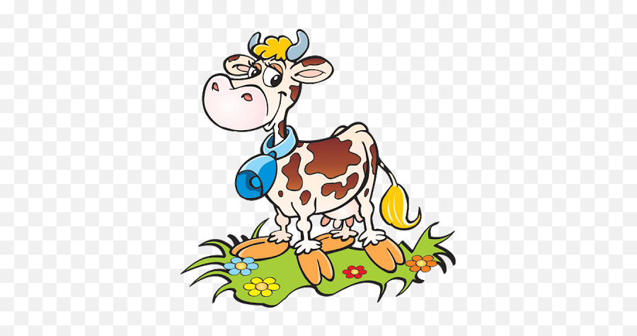 Funny Animal Clipart - Cute Cows Clipart Emoji,Funny Farm Emoji