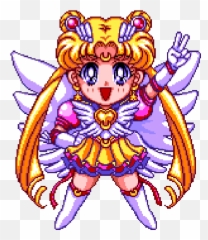 Sailor Moon Pixel Art - Gifs Emoji