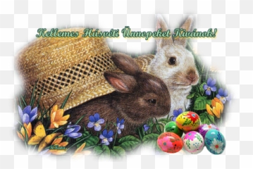 Easter - Domestic Rabbit Emoji