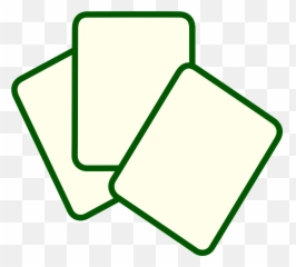 Blank Cards White Business - Clipart Png Emoji
