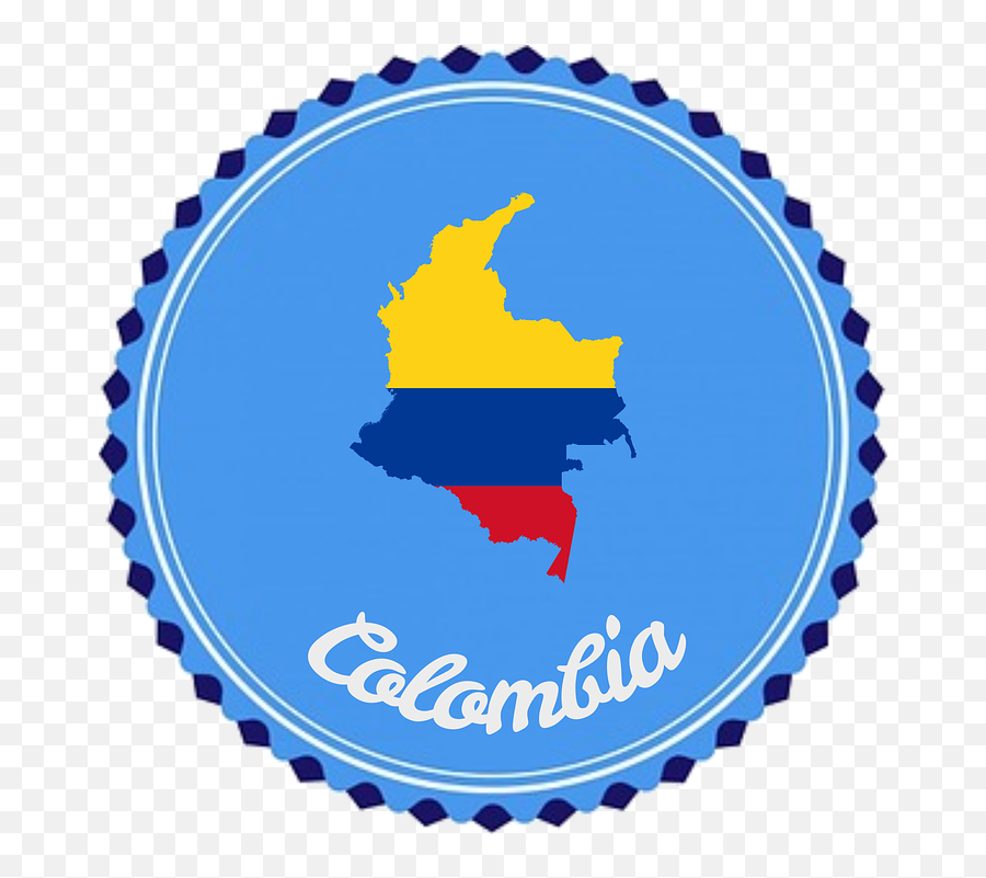 Badge Flair Colombia - International English Emoji,Colombian Flag Emoji