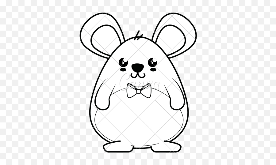 The Best Free Hamster Vector Images - Hamster Icon Black And White Emoji,Mouse Rabbit Hamster Emoji
