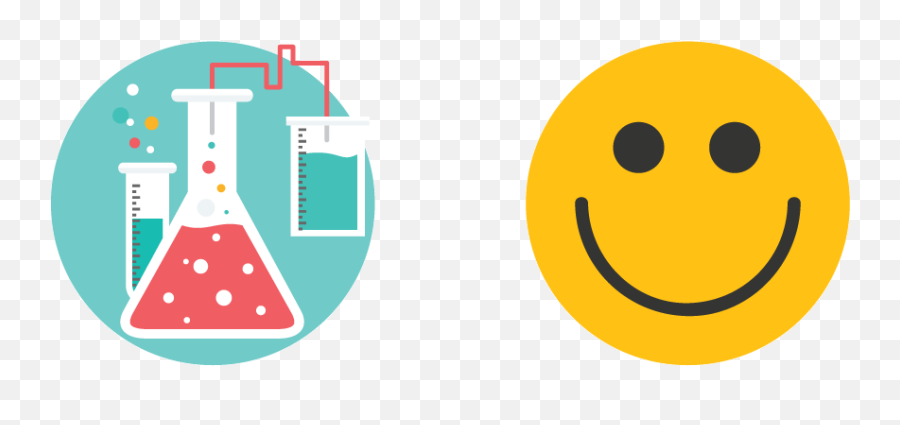 The Science Of Happiness - Chemistry Png Emoji,Injured Emoticon