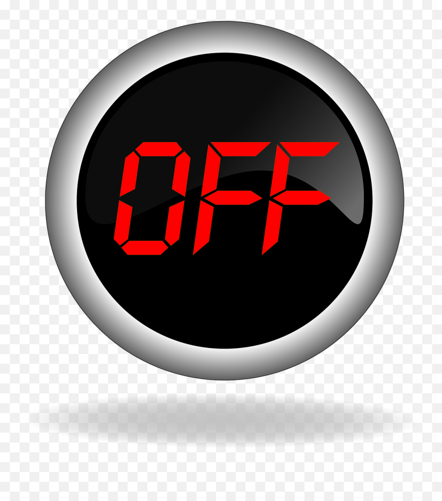 Off Stop Button Icon Back - Principe Actif Emoji,Stop Sign Emoticon