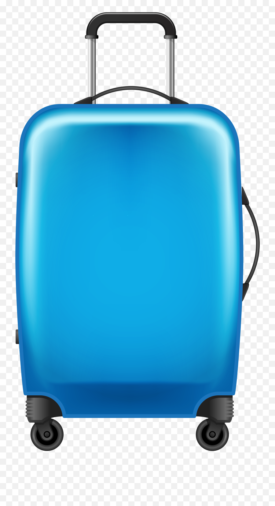 Suitcase Baggage Trolley Bag Tag Travel - Transparent Background Suitcase Transparent Emoji,Suitcase Emoji