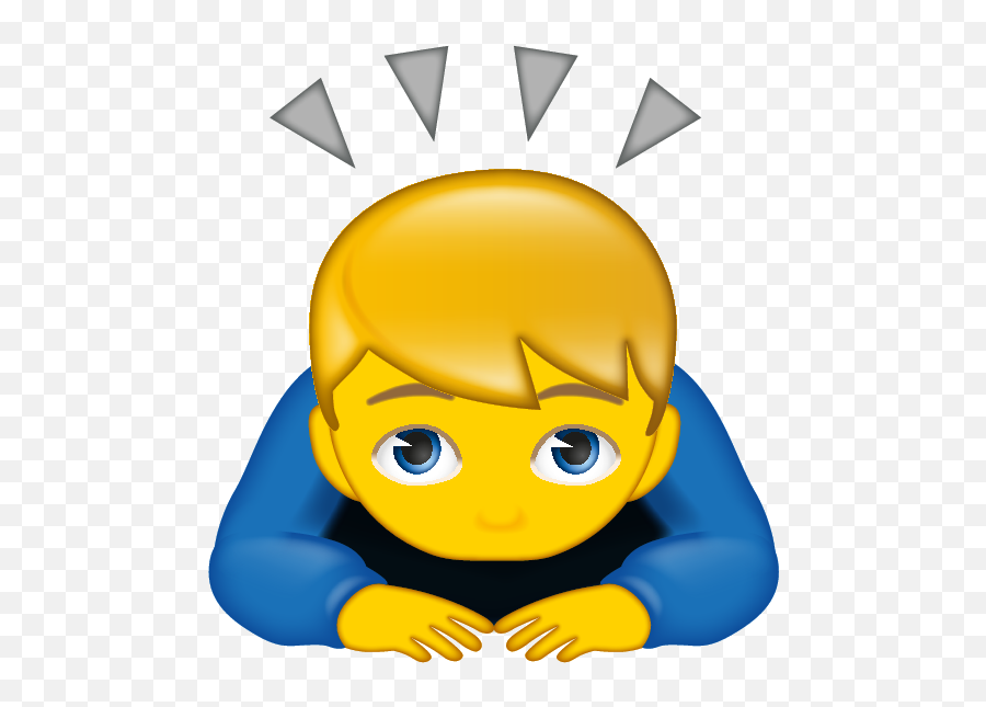 Emoji - Person Bowing Emoji,Bow Emoji