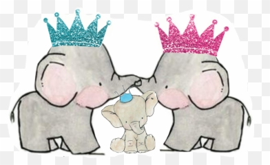 Mummy Daddy Babyelephant Family - Mummy Daddy And Baby Elephant Emoji,Mummy Emoji