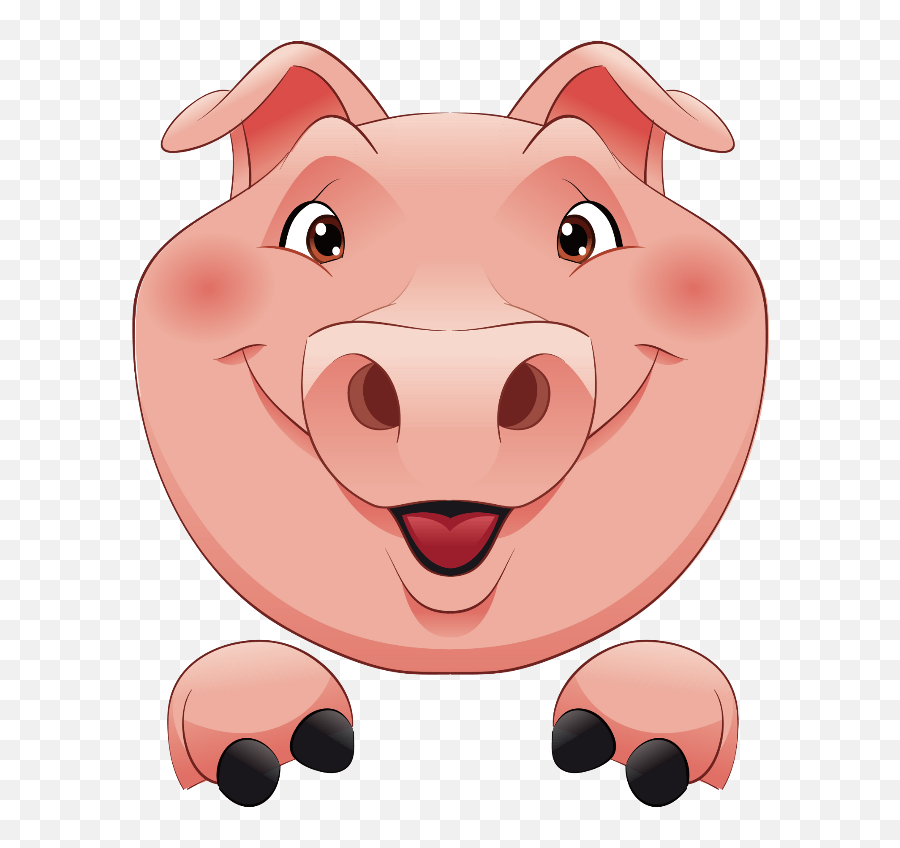 Mq Pink Pig Head Animal Animals - Cara De Marrano Png Emoji,Pig Face Emoji