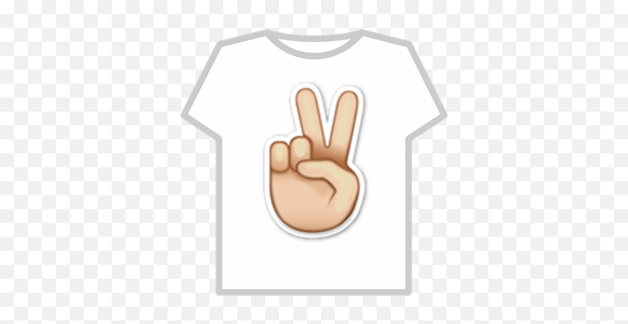 Peace Sign Emoji T - Zombie T Shirt Roblox,Emoji Peace Sign