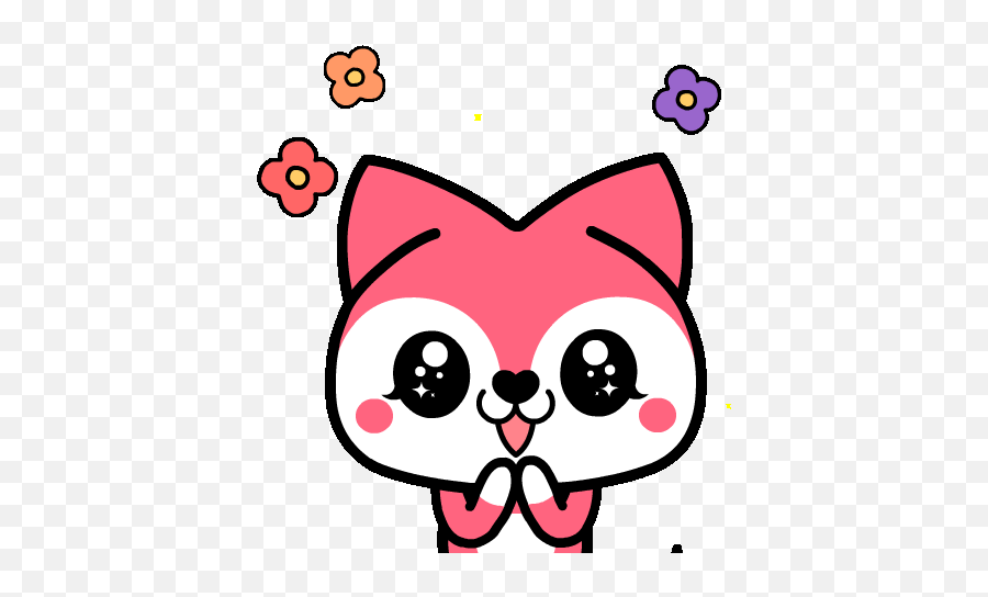 Pin By Bunny On Gif Emoji Stickers Kawaii - Oo Kun Gif,Cat Emoji Android
