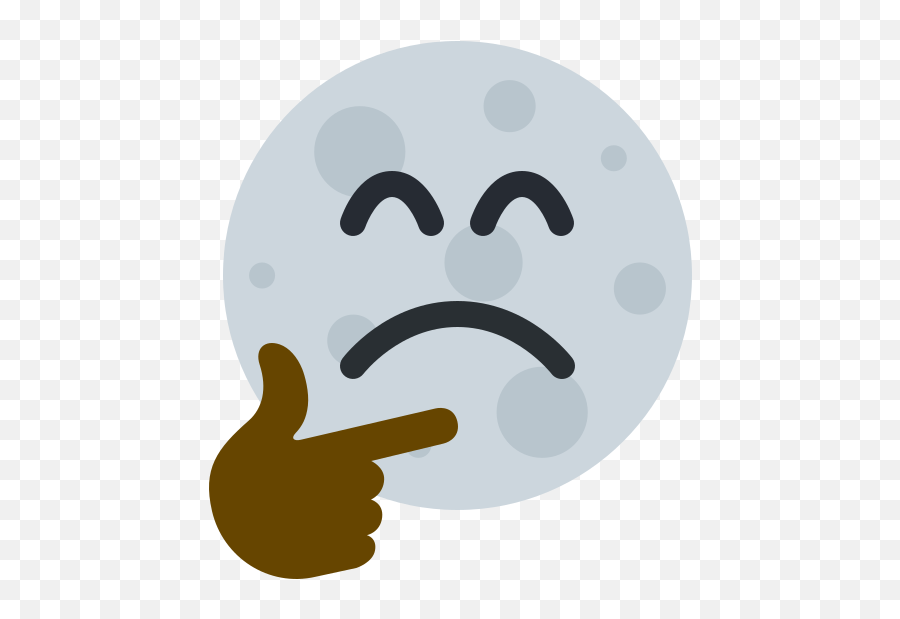 Clip Art Emoji,Moon Emoji Text