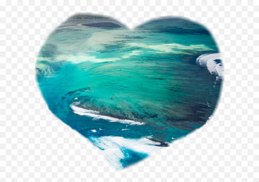 Oceanheart Sticker - Underwater Waterfall Emoji,Heary Emoji