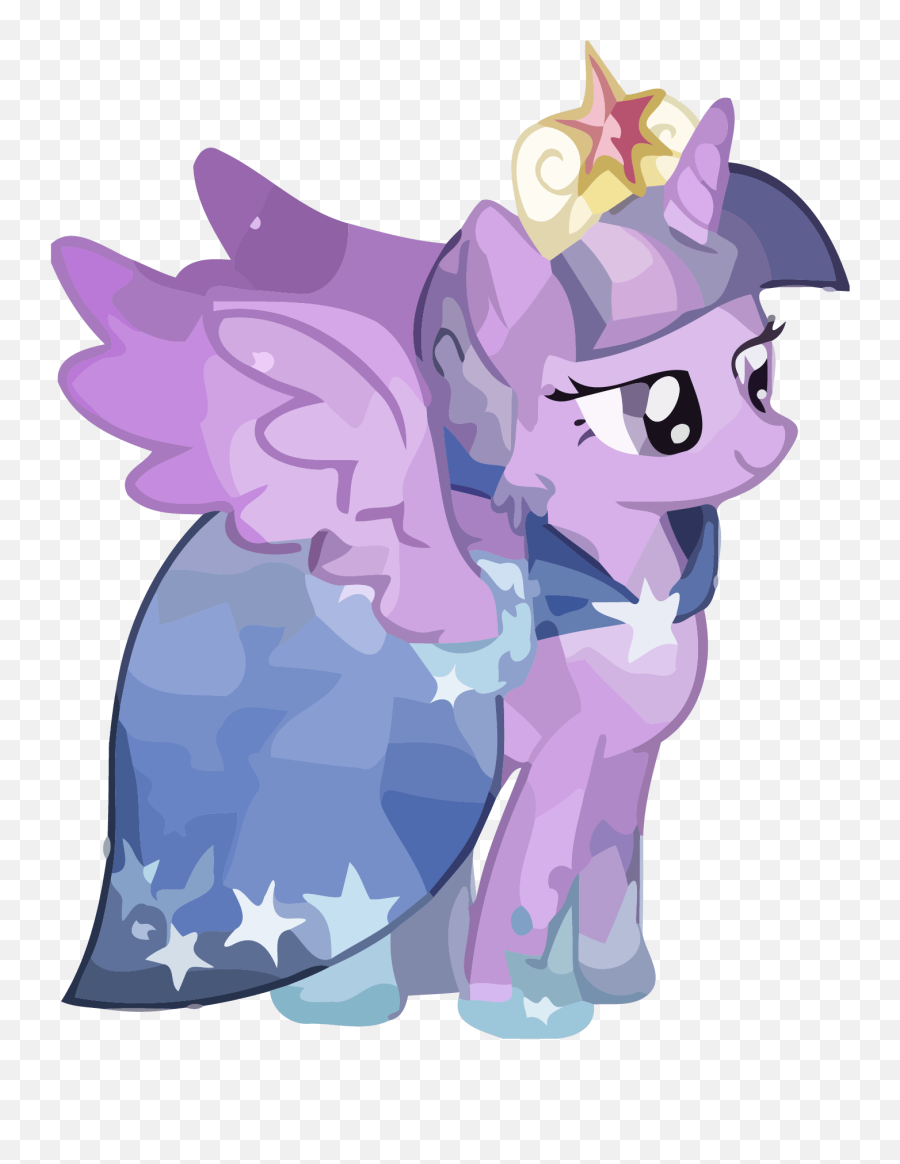 Princess Twilight Sparkle Clipart Png 18 U2013 Clipartlycom - My Little Pony Twilight Sparkle Crystal Emoji,Sparkle Emoticon